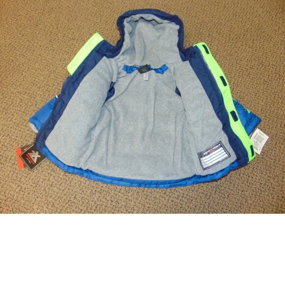 *Winter Jacket ZeroXPosur sz 18 months Blue Hooded Heavyweight Puffer Toddler - Picture 7 of 8